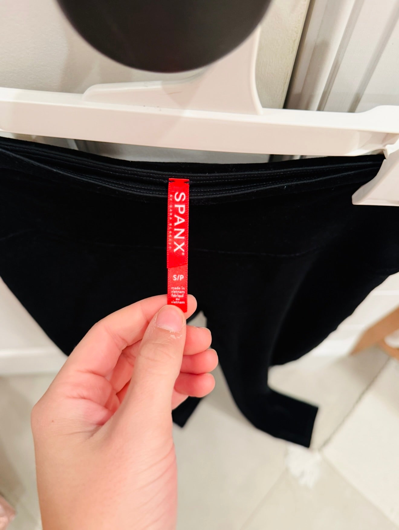 SPANX Velvet Leggings-S