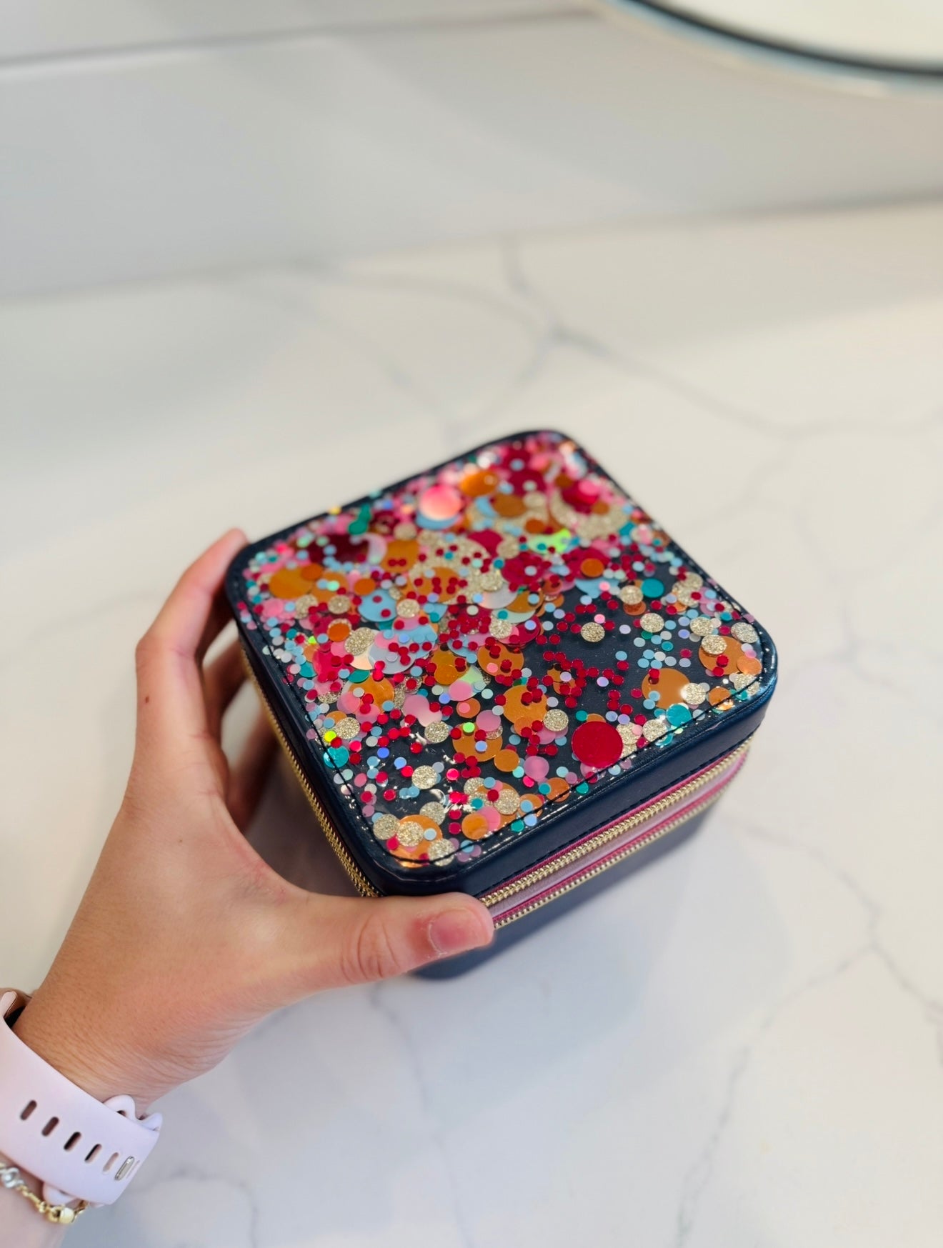 Confetti Jewelry Travel Case