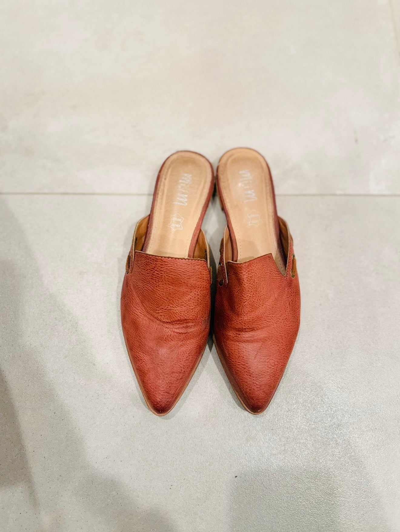 Mimi Leather Mules-8
