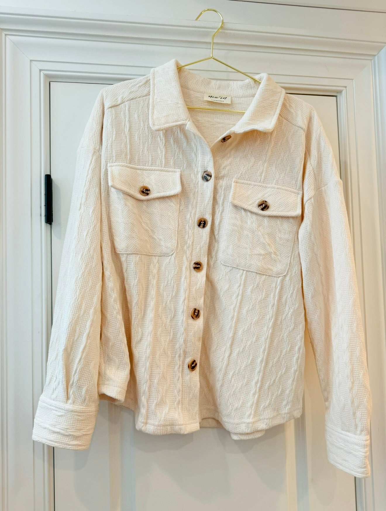 Textured Shacket-S