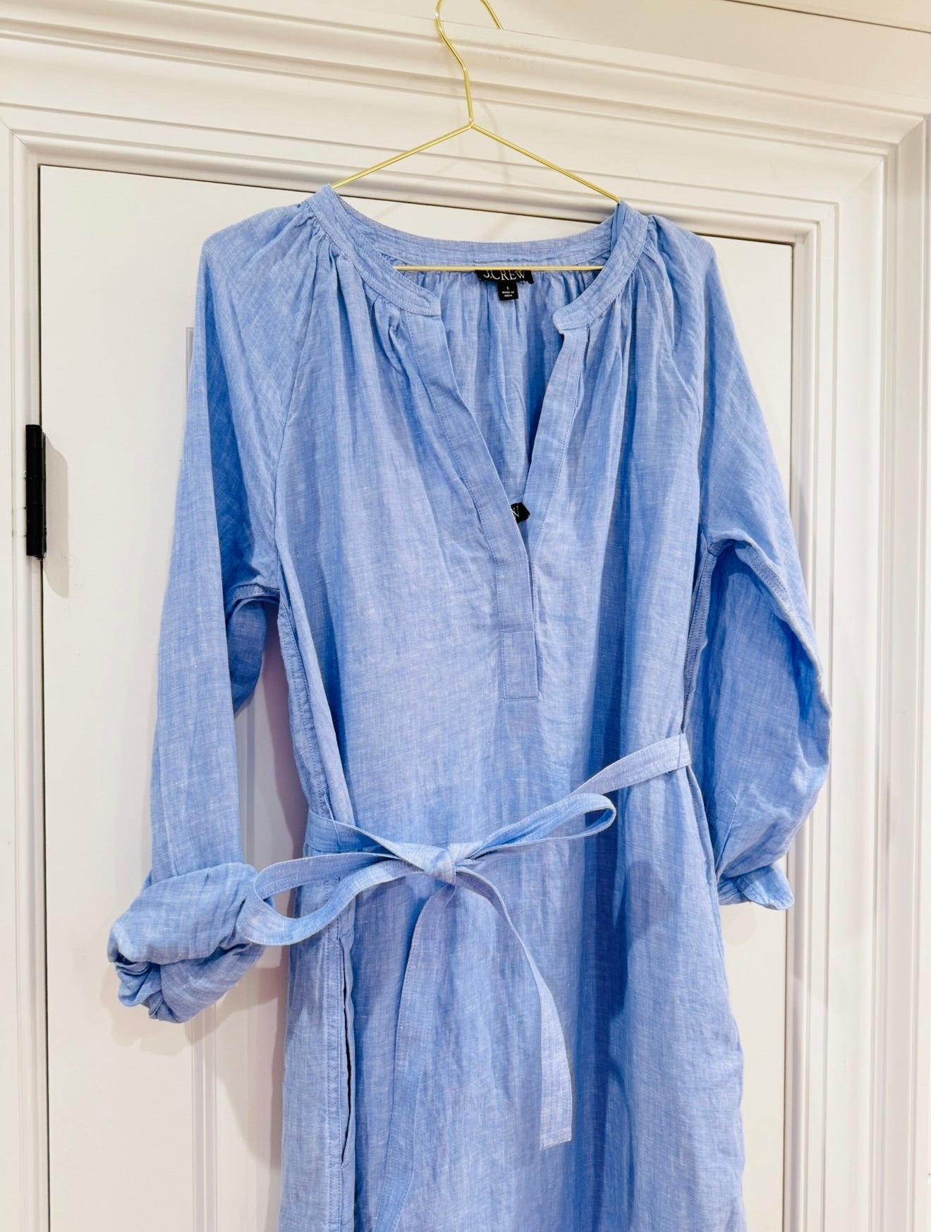 Linen Dress-J.Crew-S