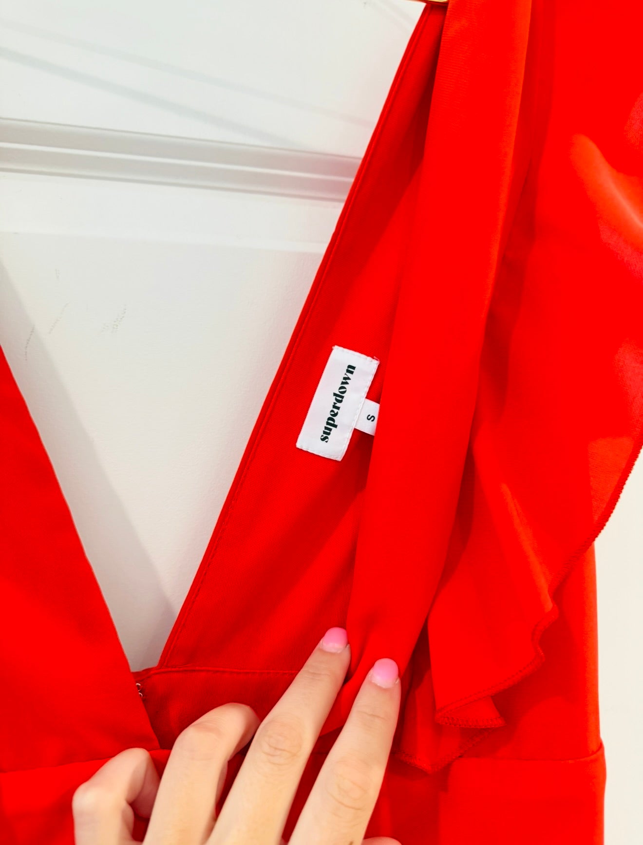 Red Mini Dress-Superdown