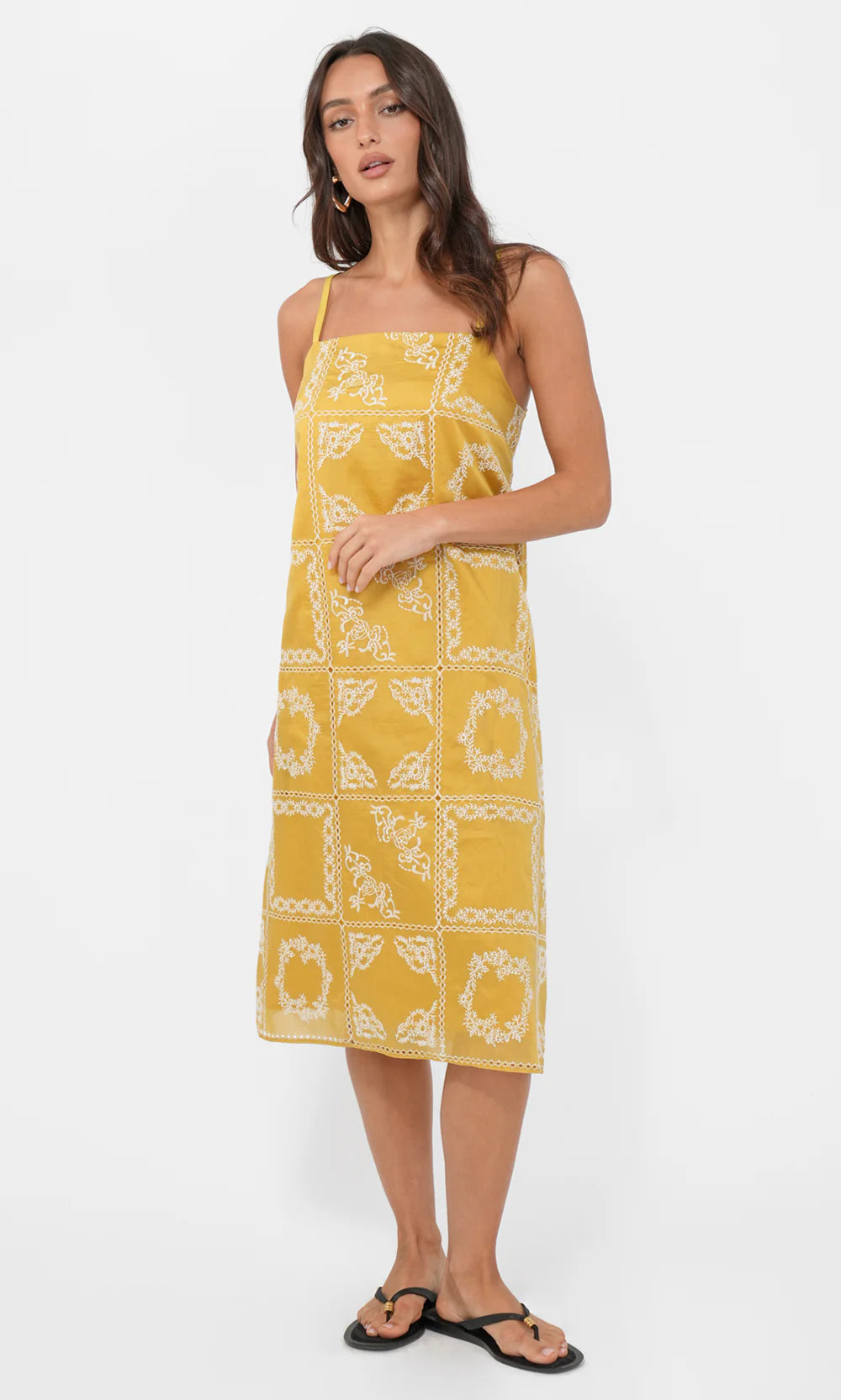 Greylin Midi Dress-S
