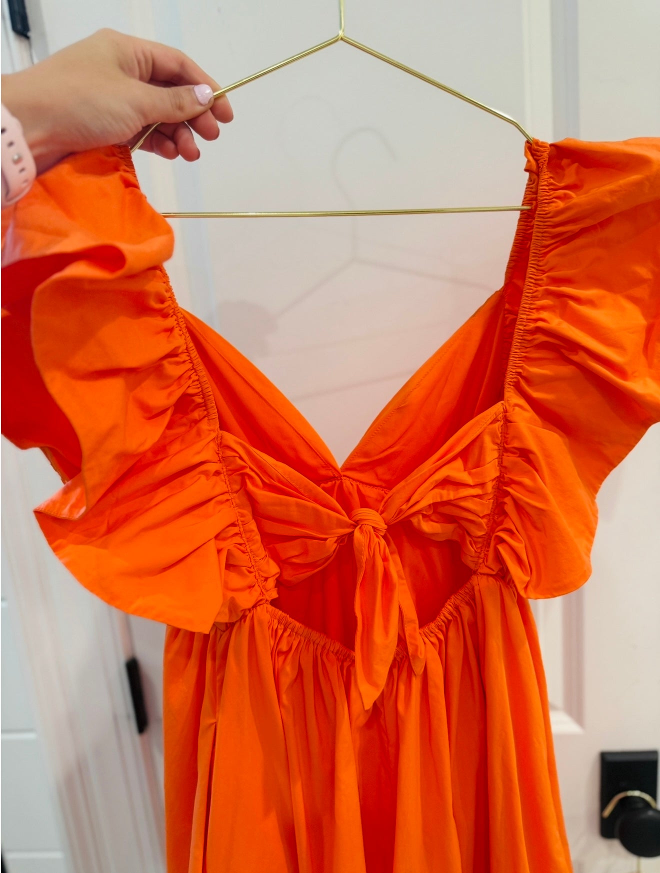 Orange Dress-Day + Moon-S