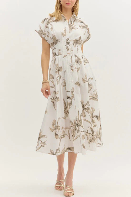 Floral Midi-Entro-S
