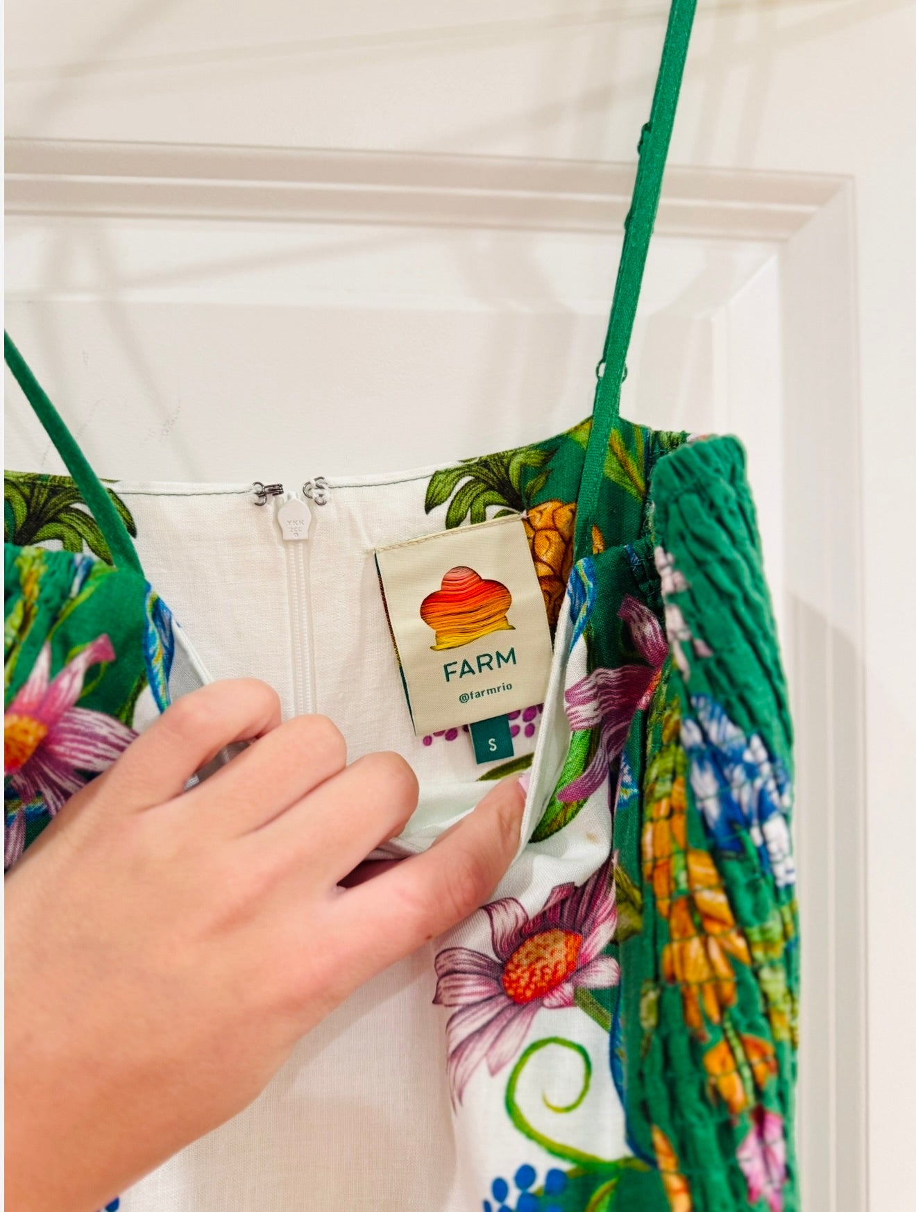 Tropical Slipdress-FarmRio-S