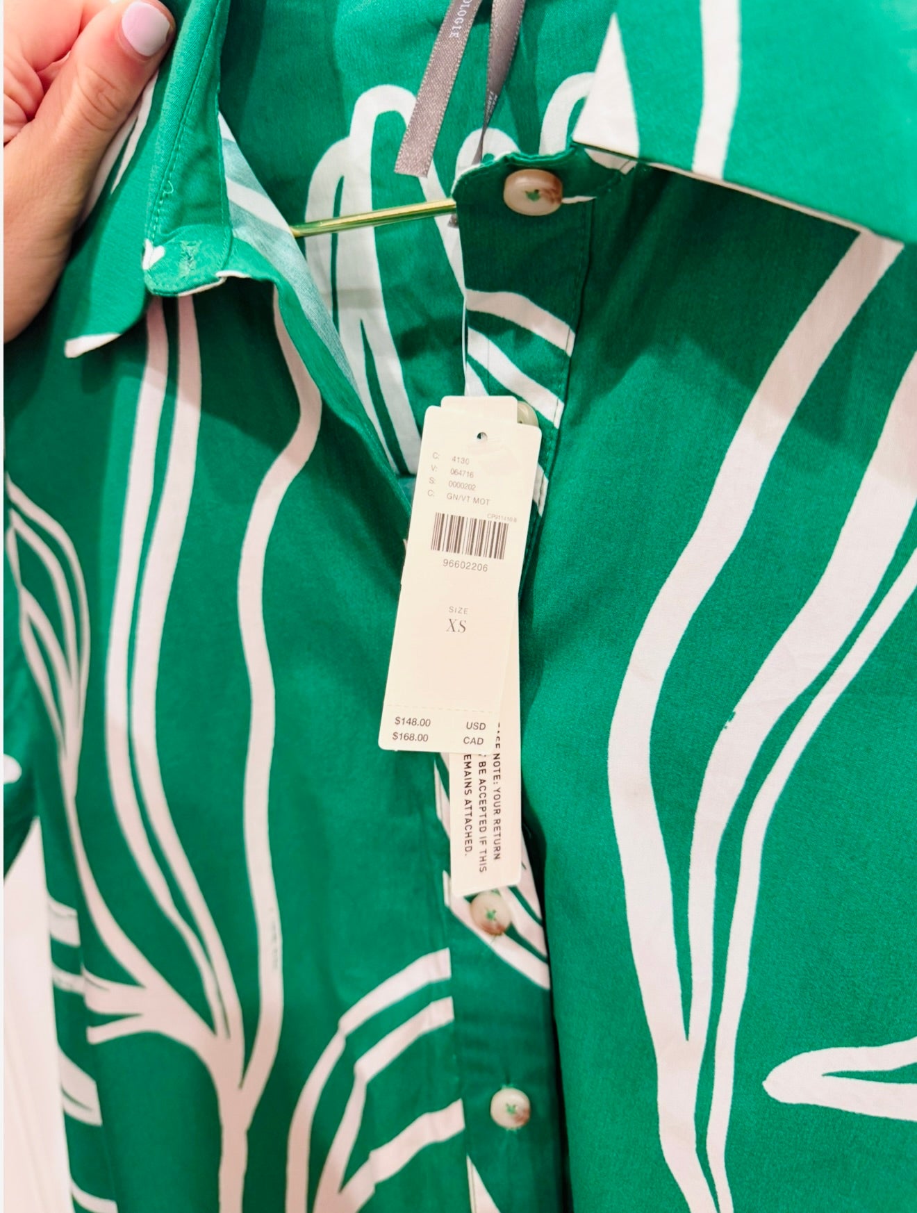 Green Dress-Anthropologie-XS