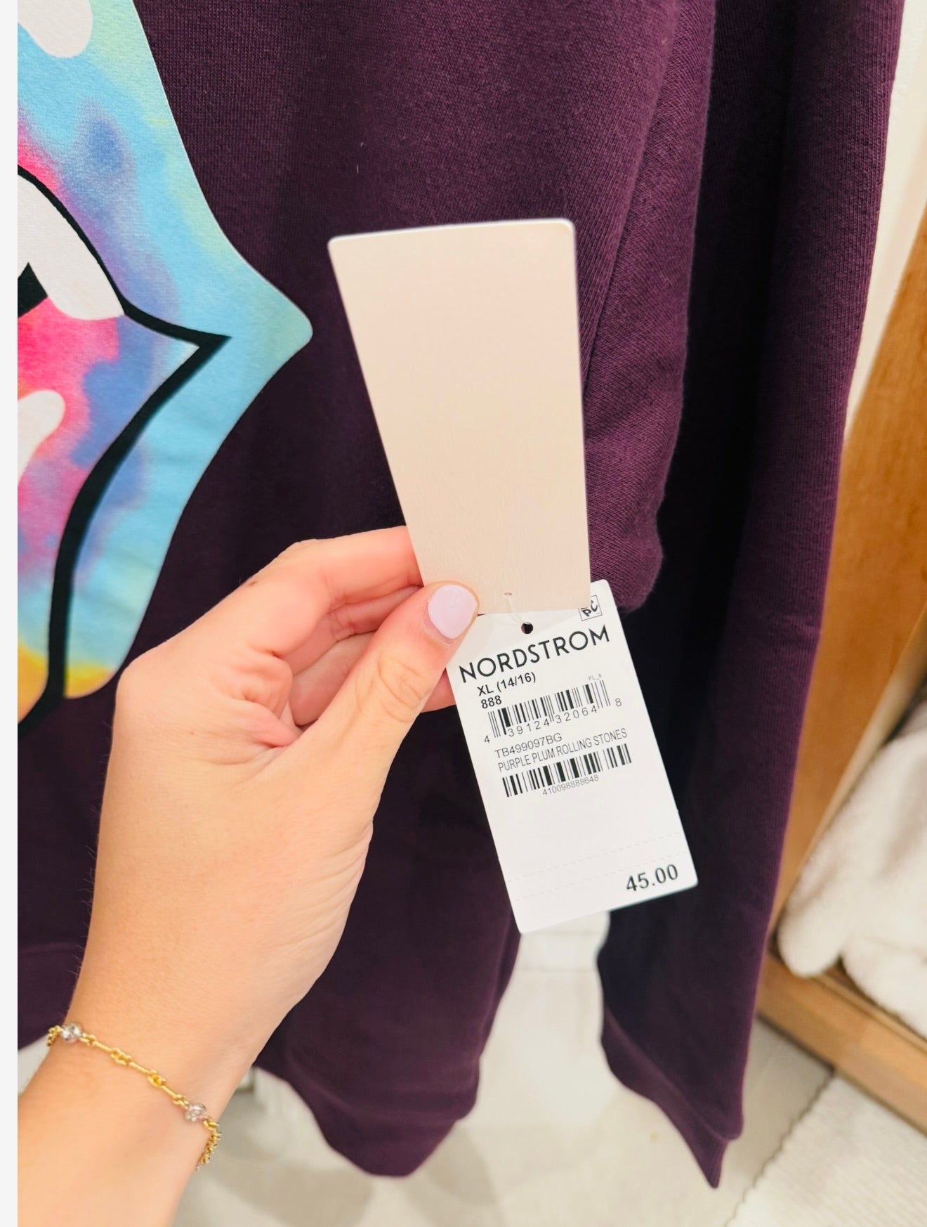 Rolling Stones Crew-Nordstrom-YOUTH XL