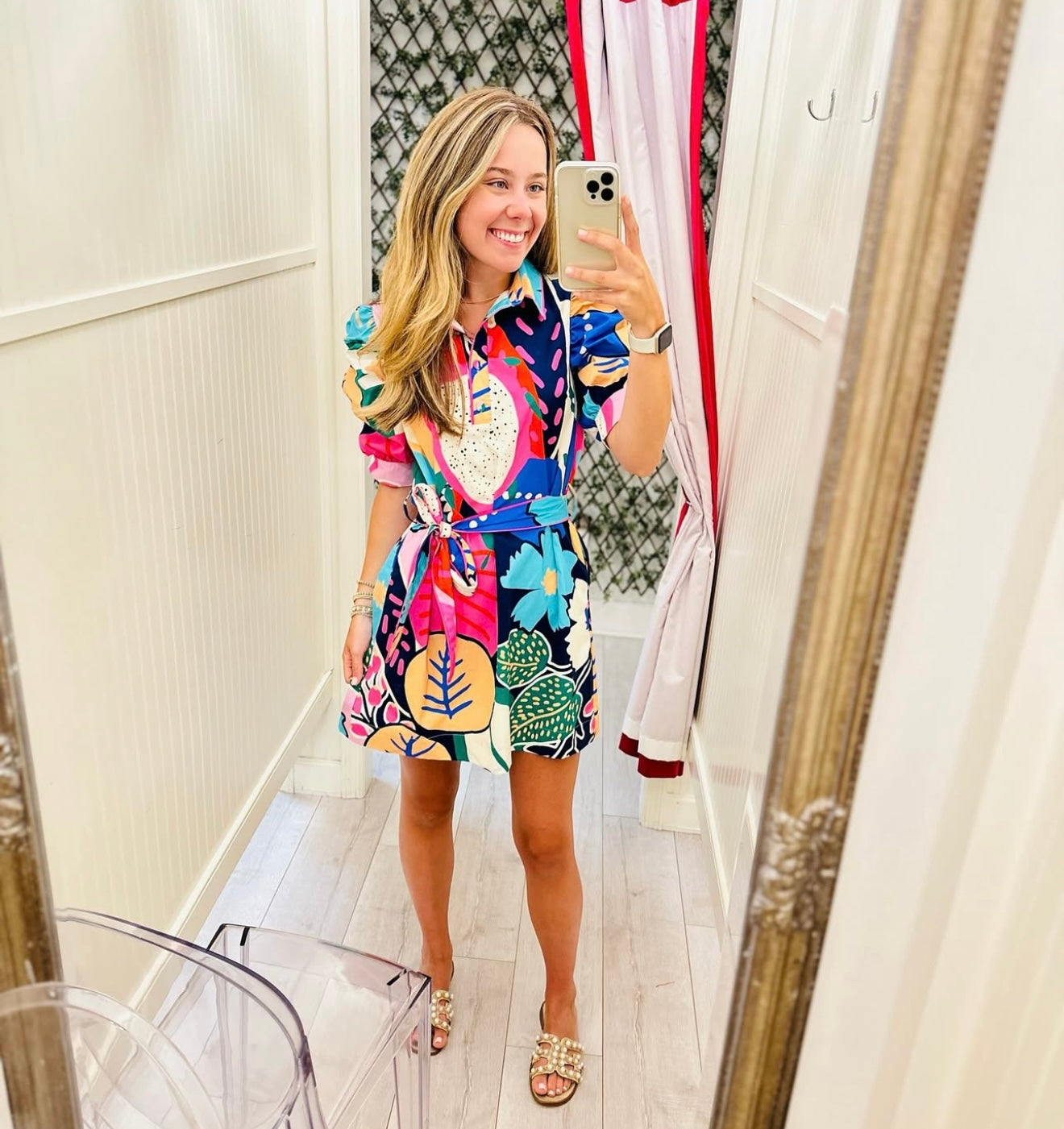 Floral Dress-Ciebon-S