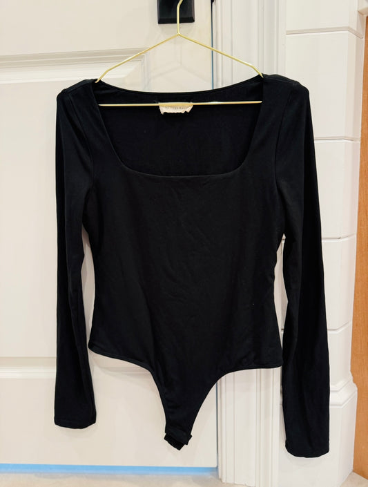 Black Bodysuit-By Together-M