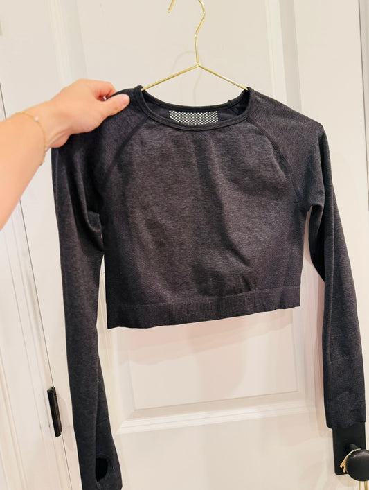Fitted Crop Top-M