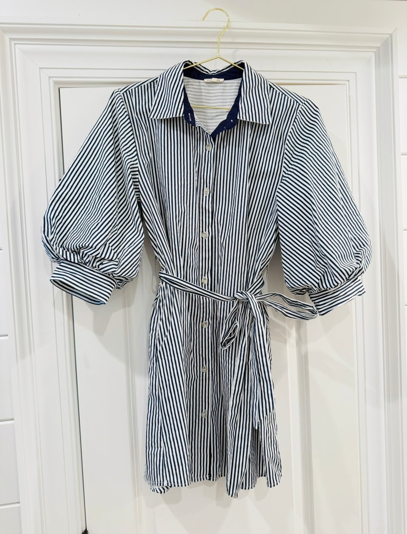 Jodifl Striped Dress-S
