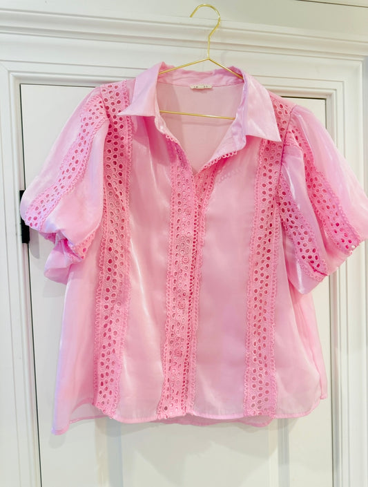 Puff Sleeve Top-Jodifl-L