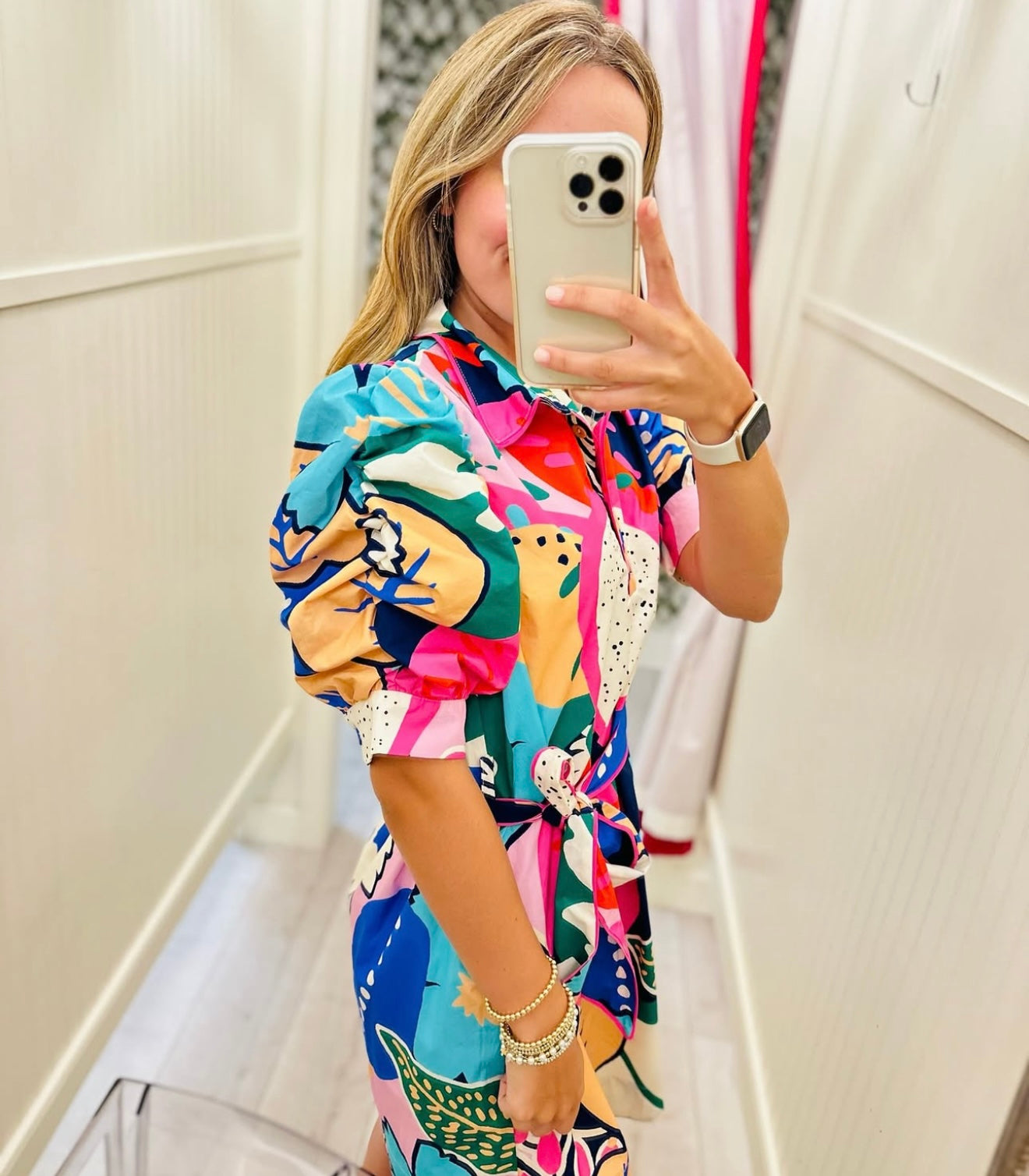 Floral Dress-Ciebon-S