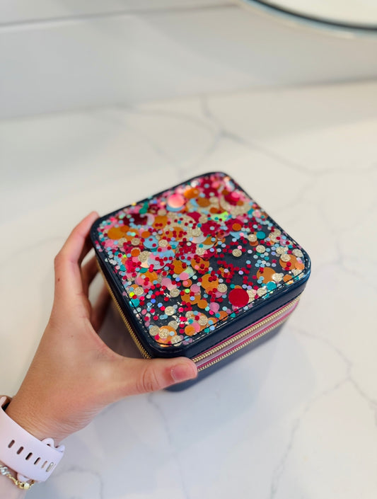 Confetti Jewelry Travel Case