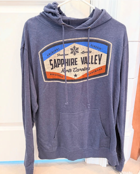 Sapphire Valley Hoodie-L