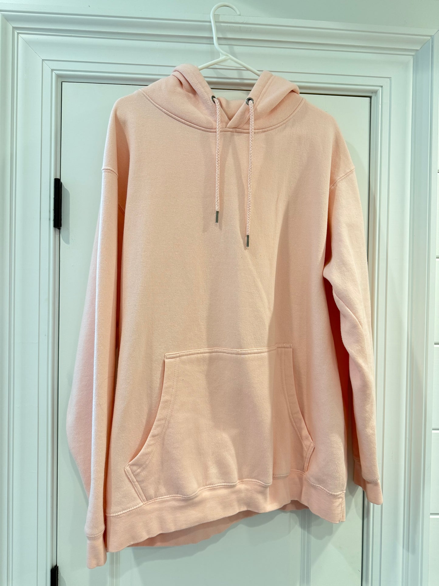 Baby Pink Hoodie-XL