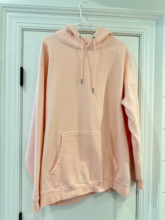 Baby Pink Hoodie-XL
