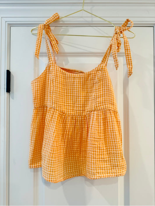 Gingham Tank-Old Navy-XS