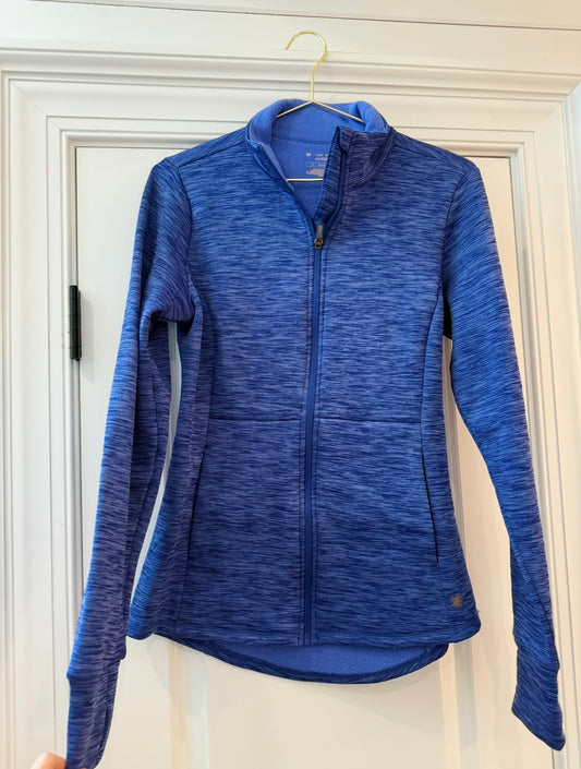 Heather Fleece Zip-S