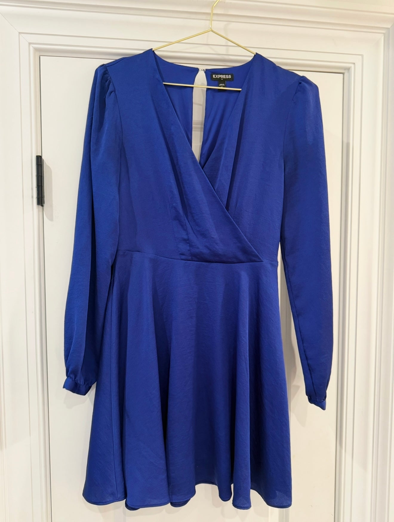 Blue Dress-Express-XS