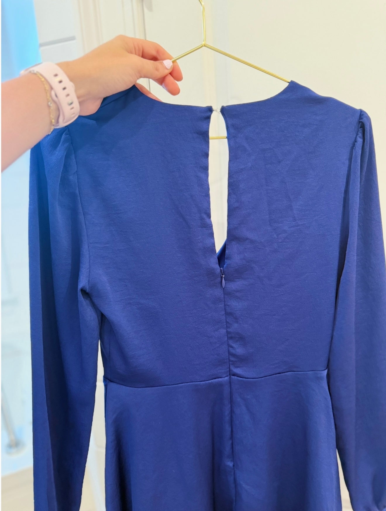 Blue Dress-Express-XS