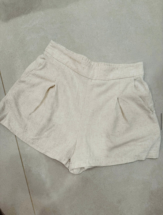 Linen Shorts-S