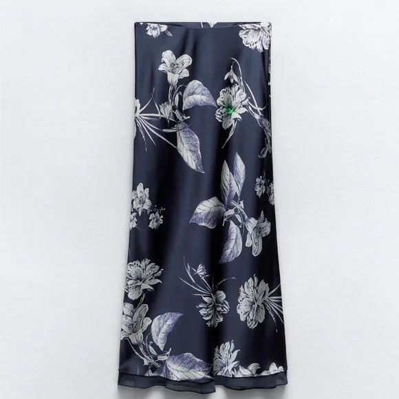 Floral Skirt-Zara-M