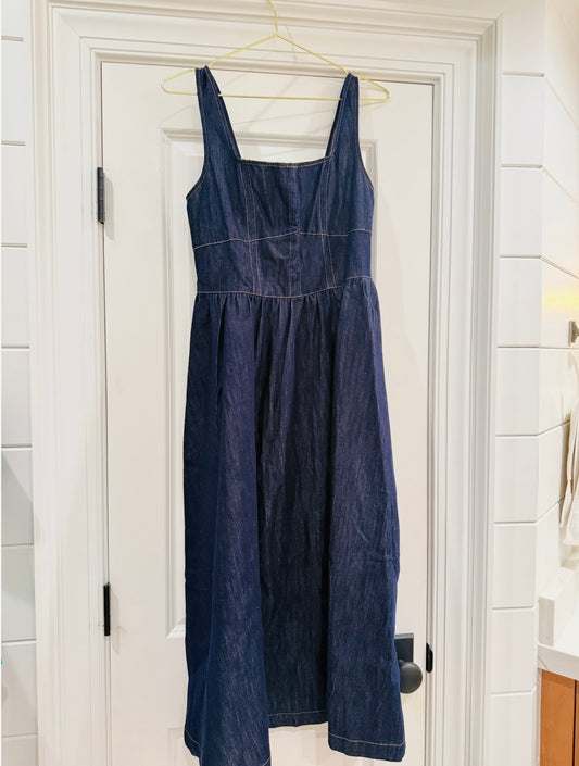 Denim Dress-Commense-M