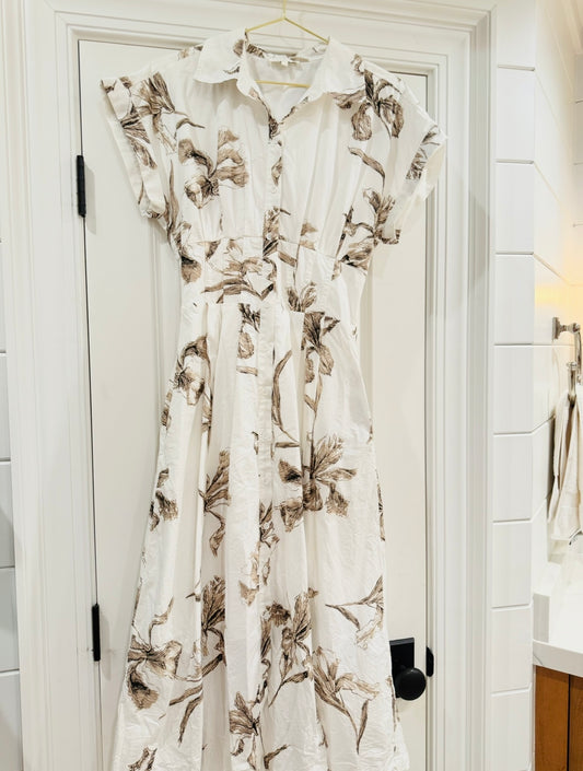 Floral Midi-Entro-S