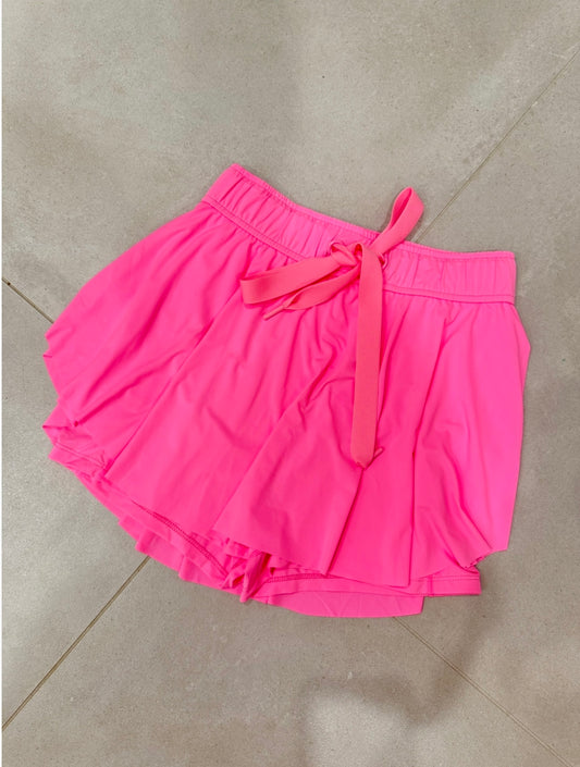 Pink Skort-TCEC-XS