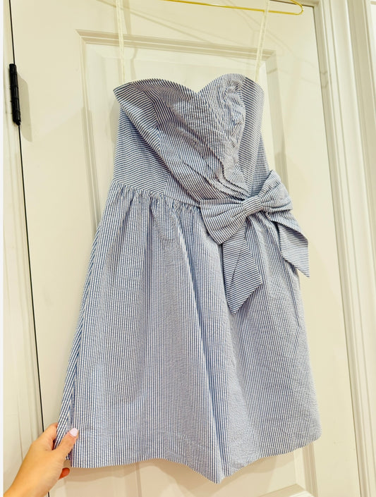 Seersucker Dress-Lilly Pulitzer-XS