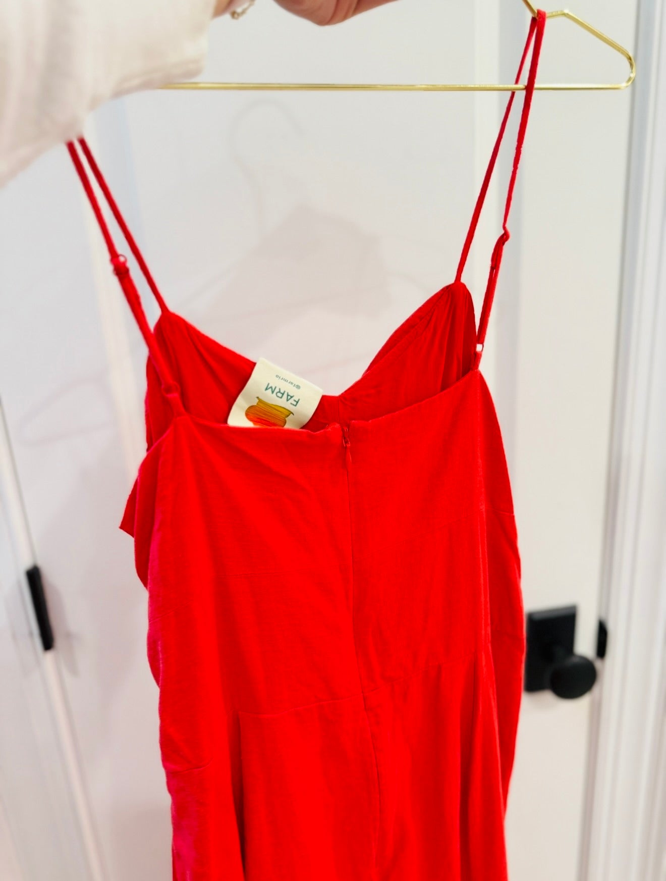 Red Jumpsuit-Farm Rio-S