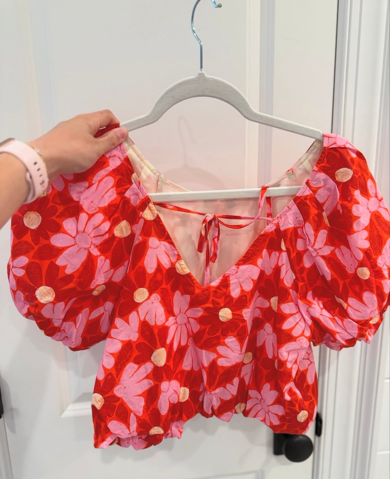 Pinch Floral Top-S