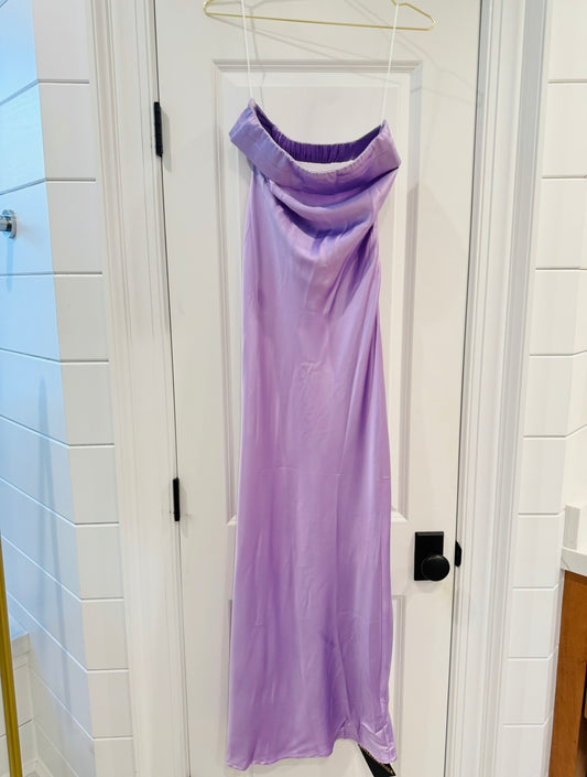 Love&Lemonade Purple Silky Maxi