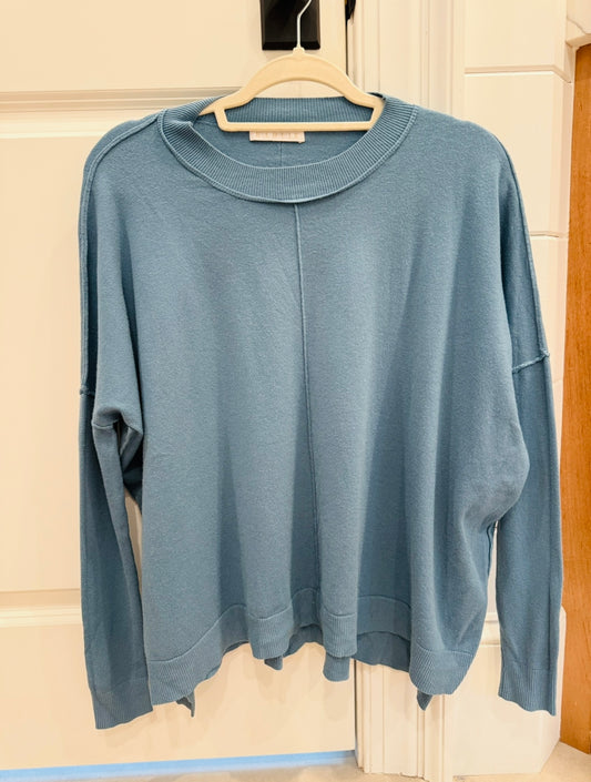 Blue Sweater-Karlie-S