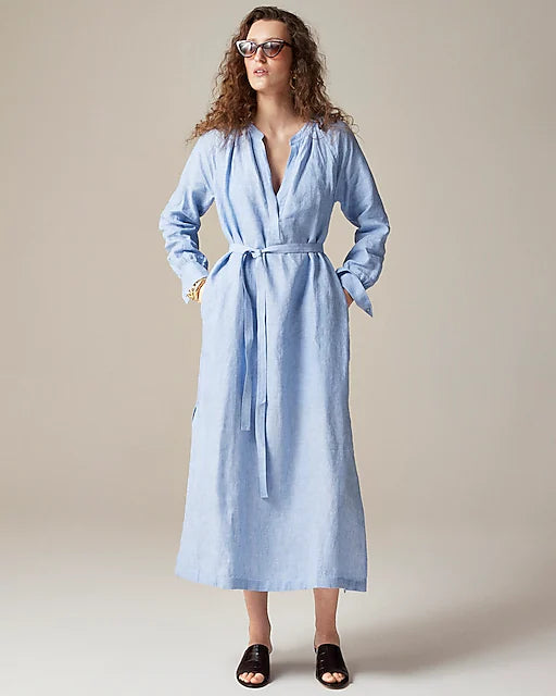 Linen Dress-J.Crew-S