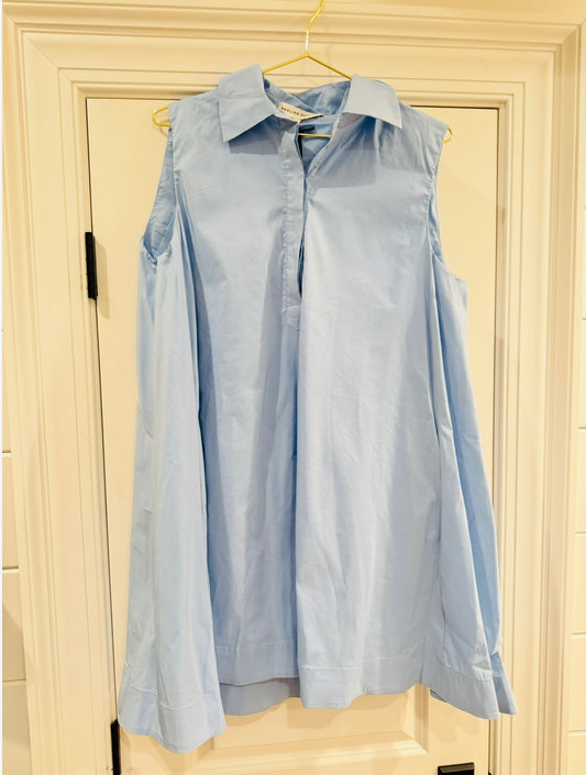 Blue Bow Dress-English Factory-S