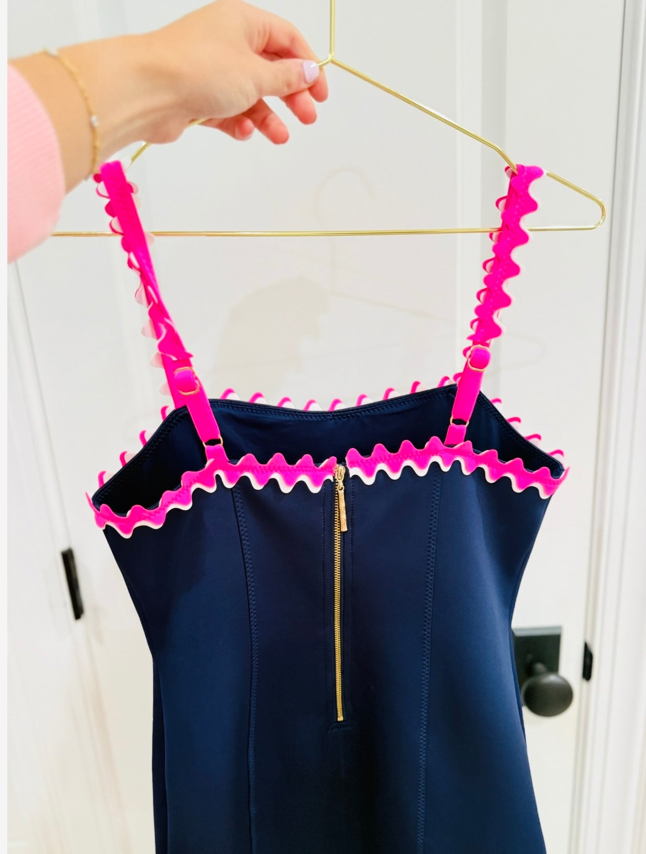 Navy Shellbee Dress-Lilly Pulitzer-S