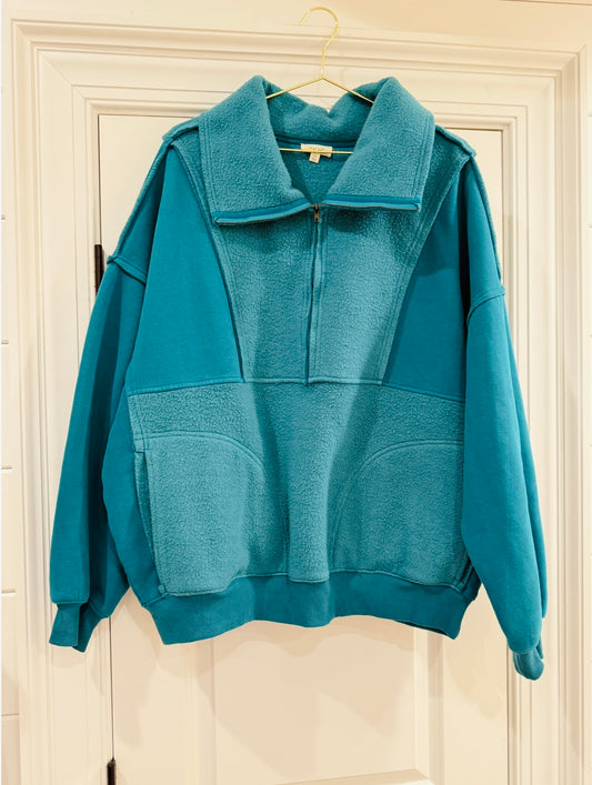 Oversized 1/4 Zip-XL