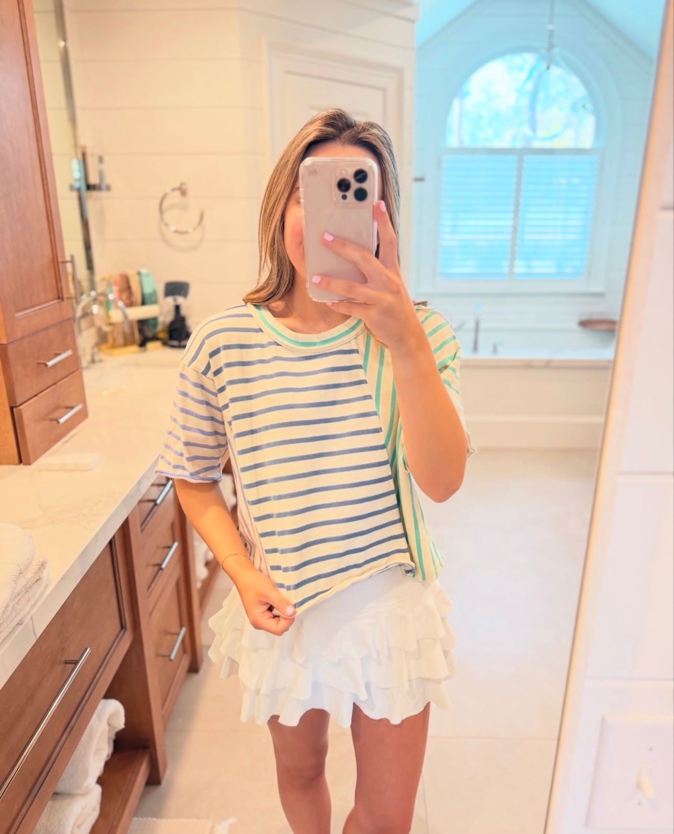 Striped Tee-S